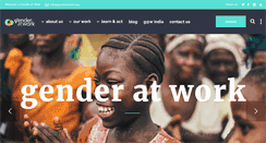 Desktop Screenshot of genderatwork.org